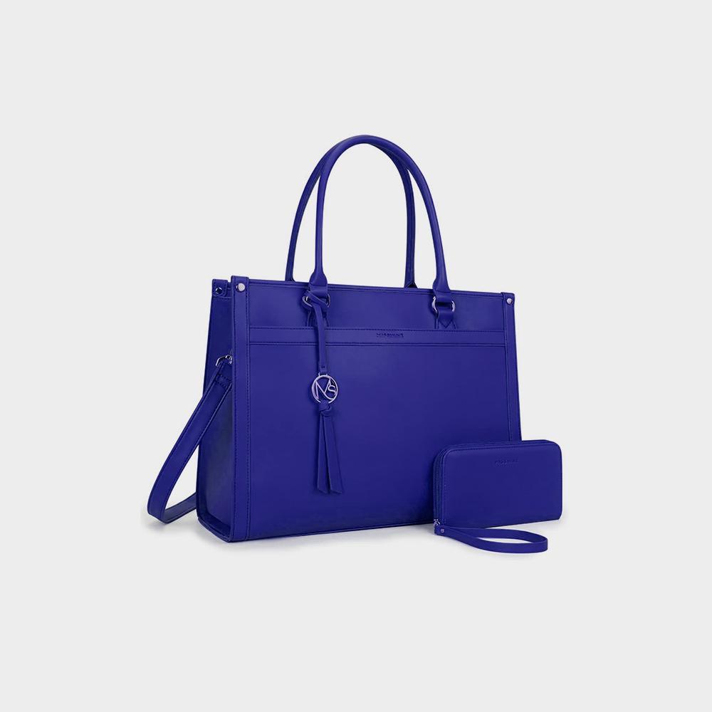 کیف لپ تاپ مینای نی کیف لپ تاپ بومی 15 6 اینچی کیف های شانه کار کیف دستی کیف دستی معمولی Image 2